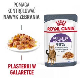 Royal Canin Appetite Control Care karma mokra w galaretce dla kotów dorosłych, domagających się jedzenia saszetka 85g