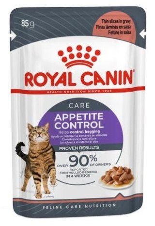 Royal Canin Appetite Control Care karma mokra w sosie dla kotów dorosłych, domagających się jedzenia saszetka 85g