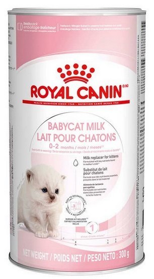 Royal Canin Babycat Milk pełnoporcjowy preparat mlekozastępczy dla kociąt do 2 miesiąca życia 300g