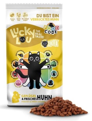 Lucky Lou Food Code Lifestage Adult Drób & Kurczak 750g