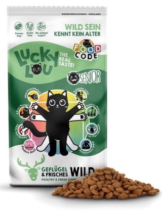 Lucky Lou Food Code Lifestage Senior Drób & Dziczyzna 340g