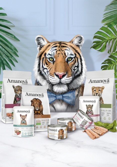 Amanova Cat Sterilised Salmon Deluxe - łosoś 1,5kg
