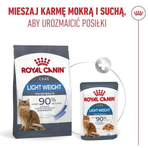 Royal Canin Light Weight Care karma sucha dla kotów dorosłych, utrzymanie prawidłowej masy ciała 3kg