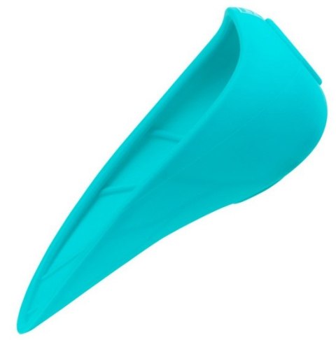 Collar WauDog Silicone Dysza do picia - końcówka 165x90mm niebieska