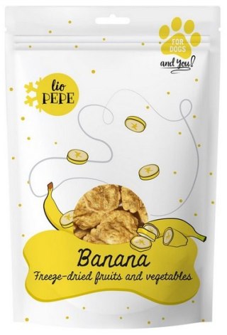 Paka Zwierzaka Lio PEPE Przysmak liofilizowany Banana (banan) 30g