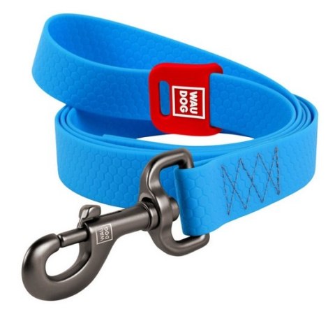 Collar Waterproof Smycz wodoodporna L-XXL 25mm/183cm niebieska