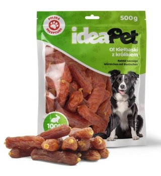 IdeaPet Kiełbaski z królikiem 500g