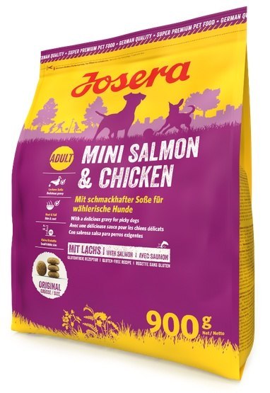 Josera Pies Mini Salmon & Chicken Adult 900g GRATIS