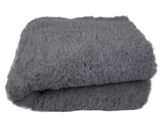BUBA Dry Bed Legowisko bez antypoślizgów 28mm 100x75cm szare z zielonym spodem [A104]