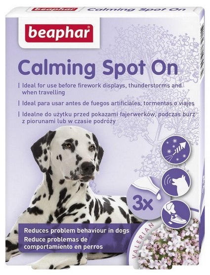 Beaphar Calming Spot On dla psów - 3 pipety