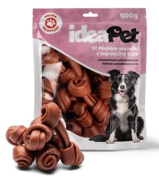IdeaPet Miękkie węzełki z jagnieciną 5cm 500g