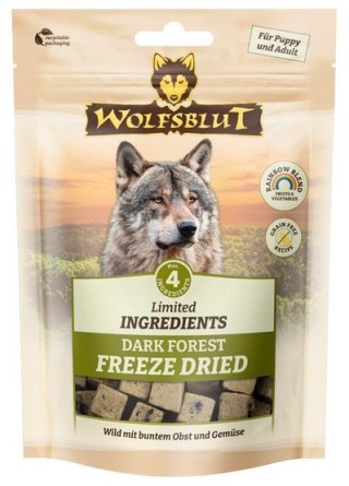 Wolfsblut Dog Limited Ingredients Freeze Dried Dark Forest - liofilizowana dziczyzna 40g