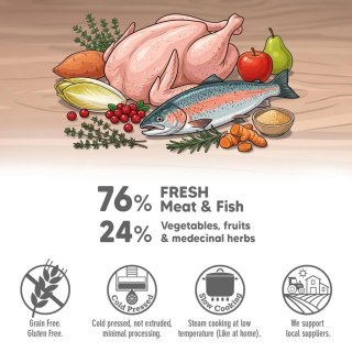 ARQUIVET FRESH półwilgotny przysmak dla szczeniąt z indykiem 300g