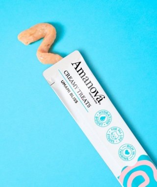 Amanova Cat Creamy Treats Umami Bliss Chicken & Katsuobushi - kurczak i katsuobushi 6x15g