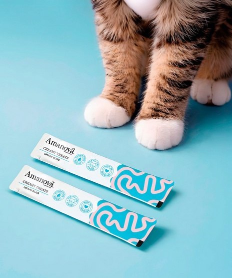 Amanova Cat Creamy Treats Umami Bliss Chicken & Katsuobushi - kurczak i katsuobushi 6x15g