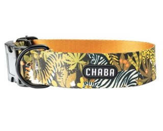 CHABA Obroża regulowana Bull Story IV L/XL Jungle