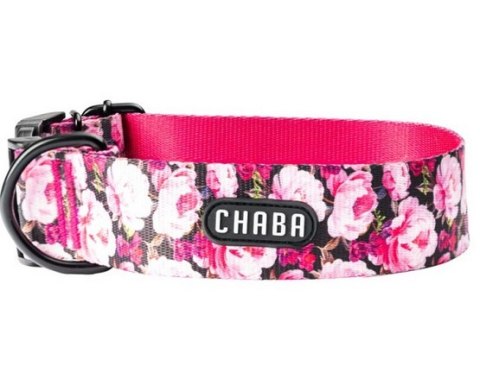CHABA Obroża regulowana Bull Story IV L/XL Peony