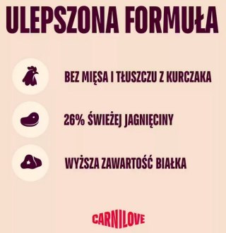 Carnilove Cat Active Lamb & Wild Boar Sterilised - jagnięcina i dzik 2kg