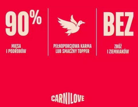 Carnilove Cat Duck - kaczka w sosie saszetka 85g