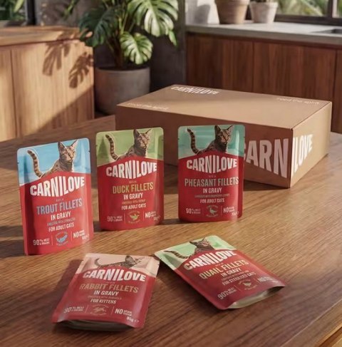Carnilove Cat Turkey - indyk w sosie saszetka 85g