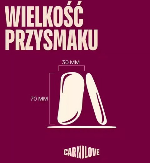 Carnilove Dog Jerky Lamb & Salmon - jagnięcina i łosoś 100g