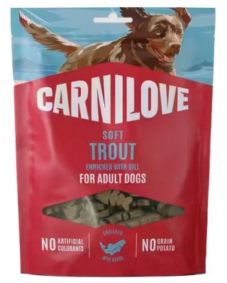 Carnilove Dog Soft Snack Trout 200g