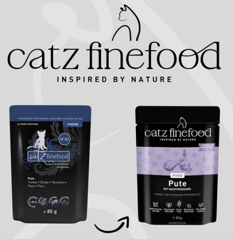Catz Finefood Pure (Purrrr N.117) Indyk saszetka 85g