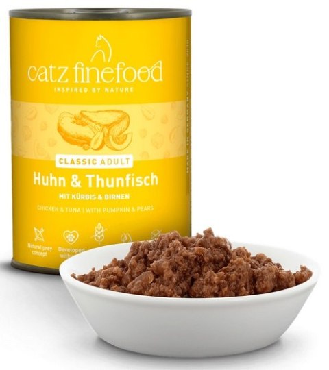 Catz Finefood Classic Kurczak i Tuńczyk (N.25) puszka 400g