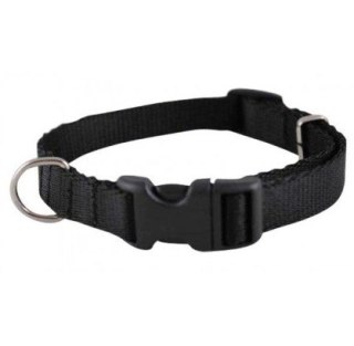 CHABA Obroża taśma regulowana S 10mm czarna