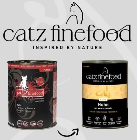 Catz Finefood Pure Kurczak (Purrrr N.103) puszka 400g
