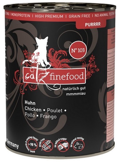 Catz Finefood Pure Kurczak (Purrrr N.103) puszka 400g