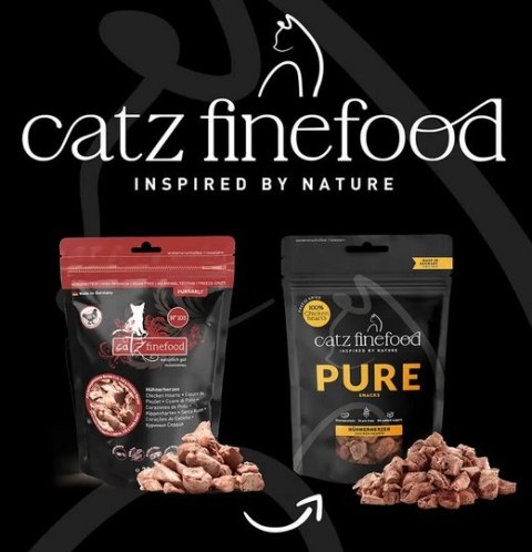 Catz Finefood Pure (Purrrrly N.103) Serca kurczaka 35g