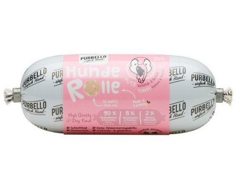 Purbello Dog Kiełbaska Treningowa Monobiałkowa Indyk 200g