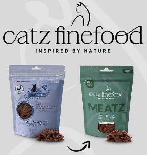 Catz Finefood Meatz N.17 Struś 45g