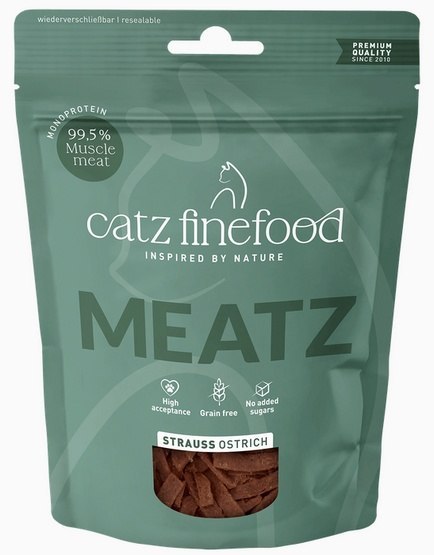 Catz Finefood Meatz N.17 Struś 45g